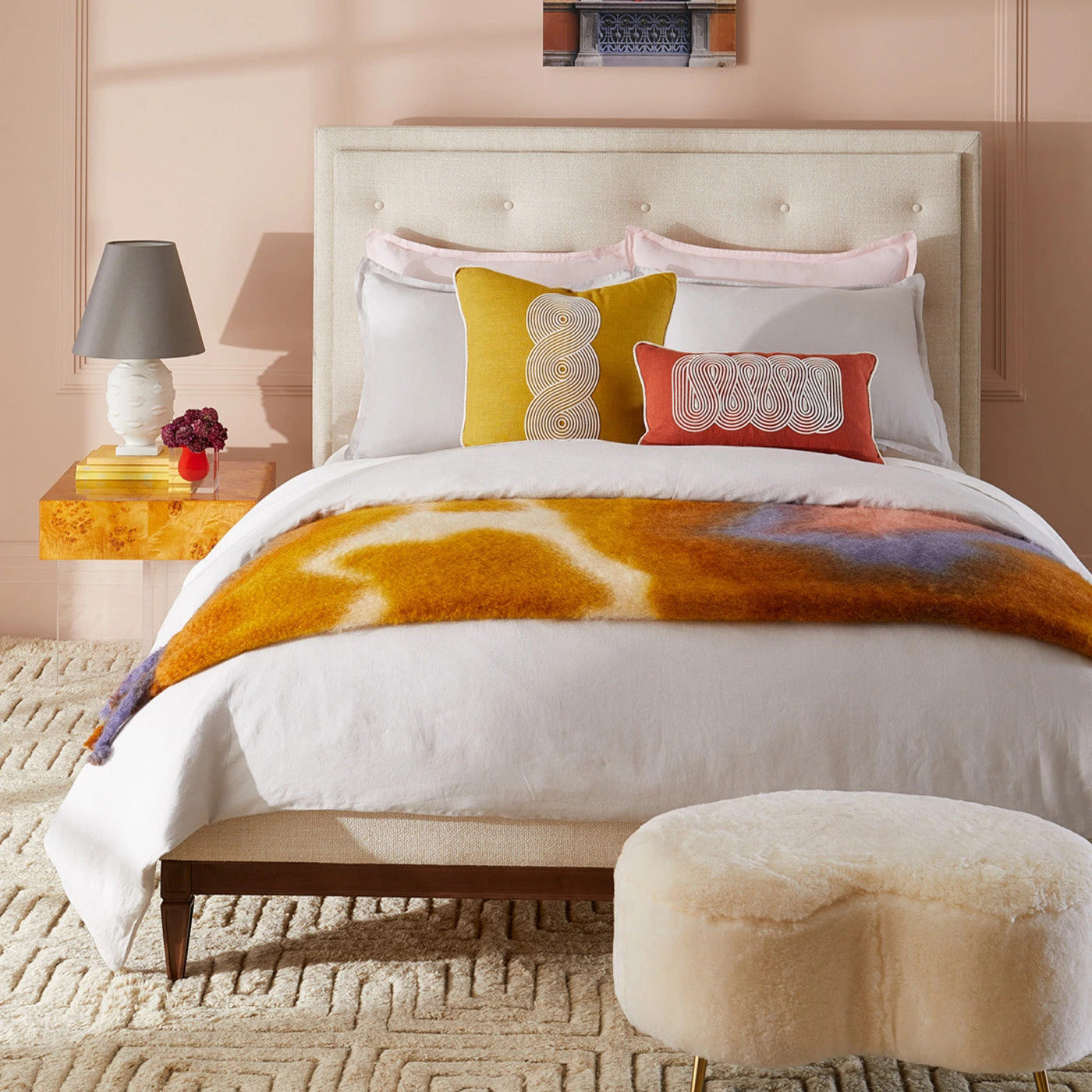 BD21_Linen_Pale-Grey_Duvet_Blush_Sheets_95f396d3-b03a-4b56-9f88-5da9a46594ea.jpg Jonathan Adler Getaway Linen Sham Pillowcases & Shams