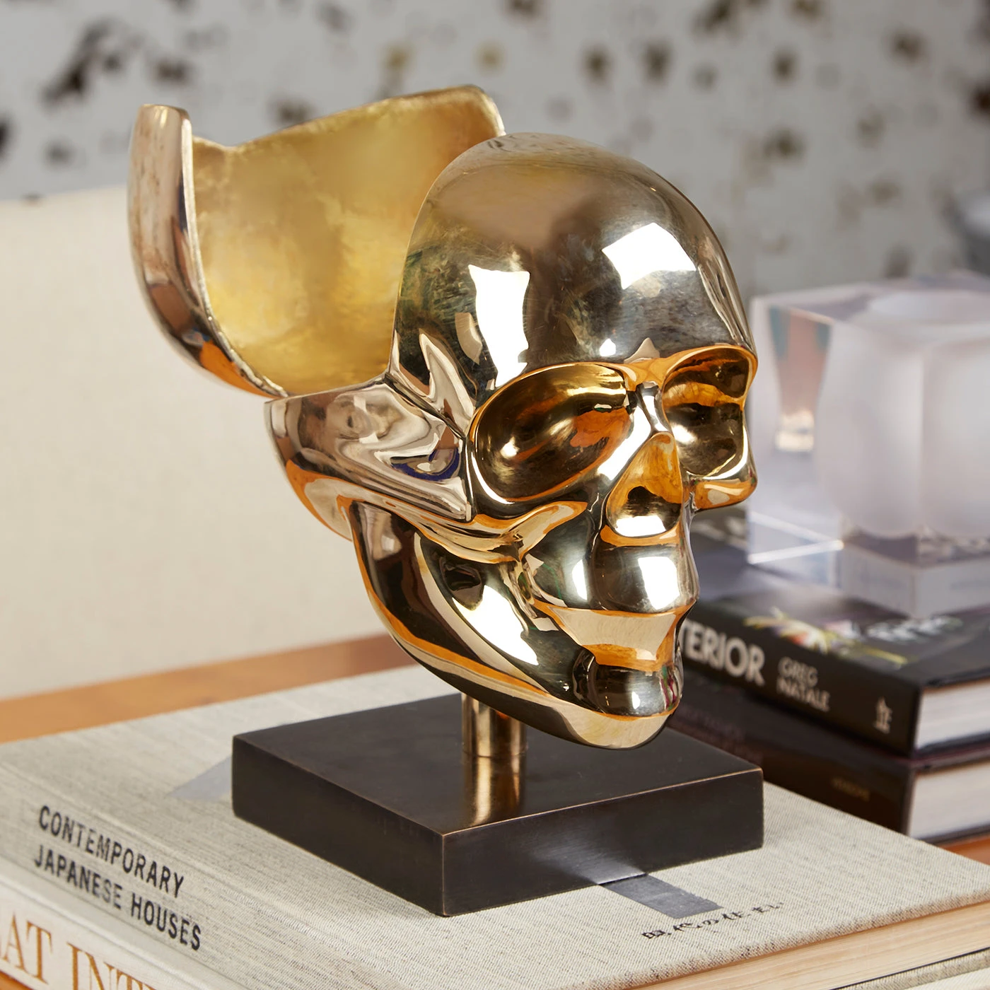 CROP_WEB16_BrassSkullBox_5e743553-4142-4266-8fd3-b90402d4f2b2.jpg Jonathan Adler Boxes & Canisters Brass Skull Box