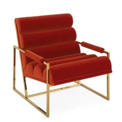 Jonathan Adler Channeled Goldfinger Chair Bestsellers
