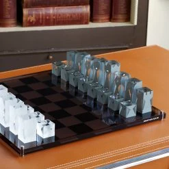 Jonathan Adler New Décor Acrylic Chess Set