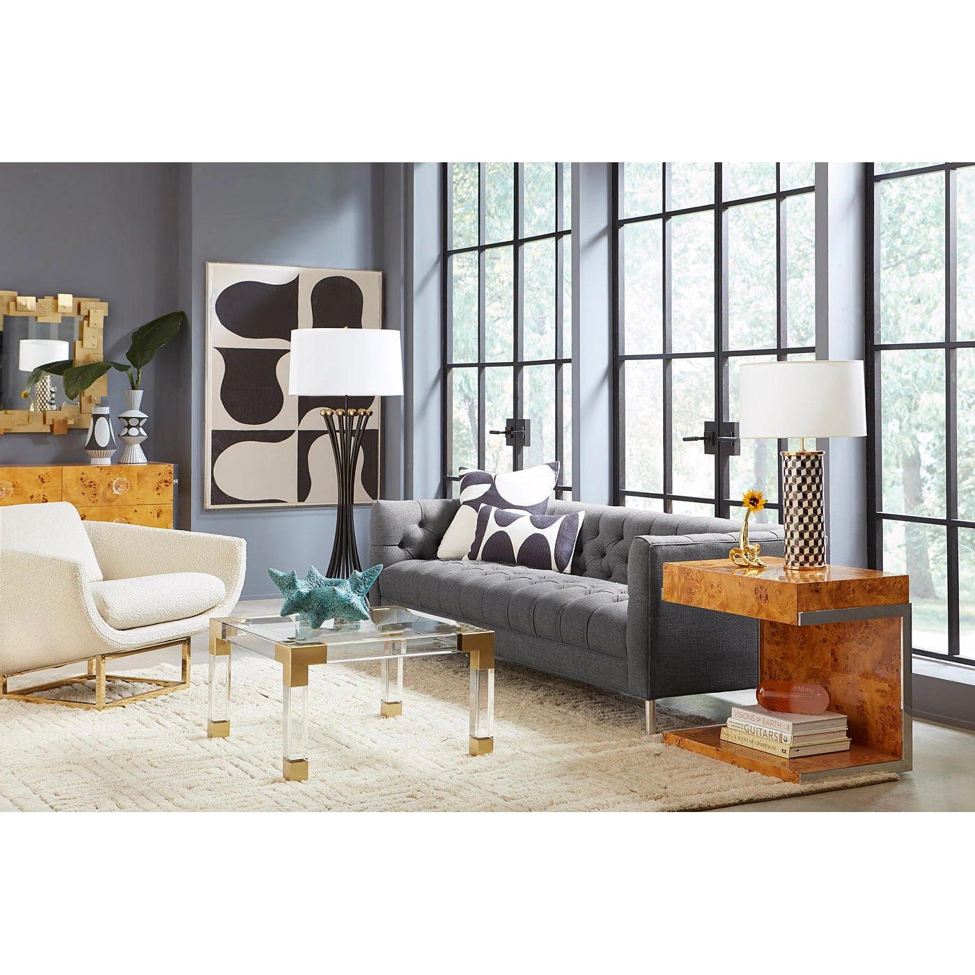FA19_BaxterSofa_Beaumont_19311273-3293-4695-b8ea-0a3c93e077dc.jpg Jonathan Adler Bond Cantilevered Side Table Side & Accent Tables