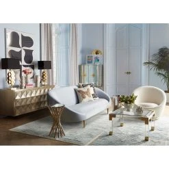 Jonathan Adler Blocks Hand-Knotted Rug