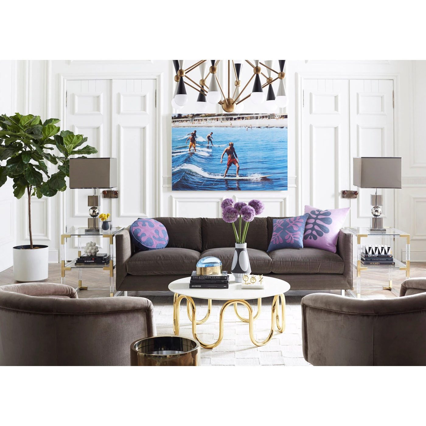 FA19_TopangaSofa_88246b84-a6fd-499b-b24c-3481bbee6af6.jpg Jonathan Adler Cocktail Tables Scalinatella Cocktail Table