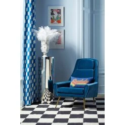 Jonathan Adler Quaaludes Beaded Pillow Textured & Embellished