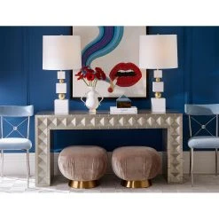 Jonathan Adler Bacharach Tuffet Benches & Ottomans