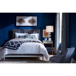 Jonathan Adler Table Lamps Totem Table Lamp In White Marble