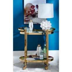 Jonathan Adler Torino Bar Cart Bars & Bar Carts