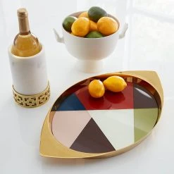 Jonathan Adler Torino Fractal Tray Trays
