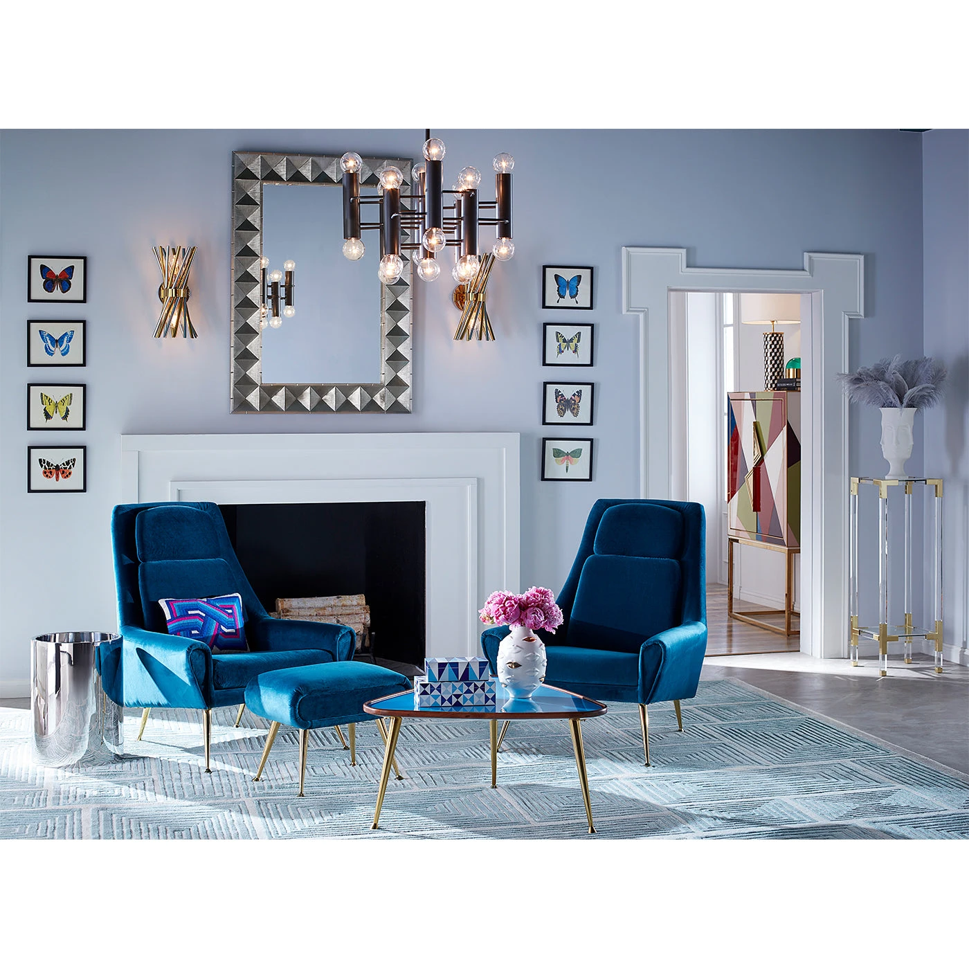 FA20_UltraLounge_Chairs_Ottoman.jpg Jonathan Adler Milano Square Pendant Chandeliers