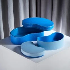 Jonathan Adler Large Legume Leather Box Boxes & Canisters