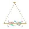 Jonathan Adler Globo Six-Light Linear Chandelier