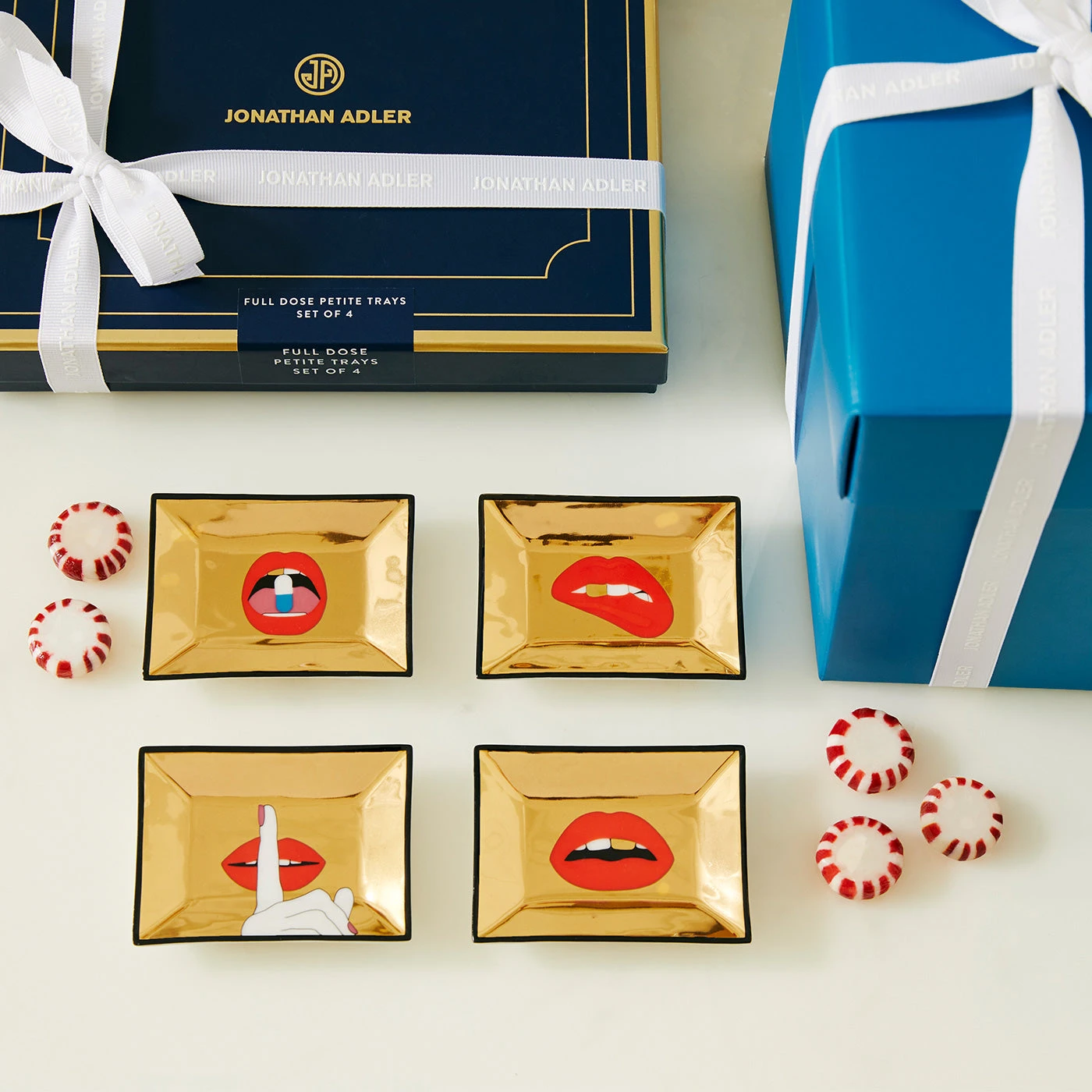 HO19_FullDose_PetiteTrays.jpg Jonathan Adler Full Dose Petite Tray Set