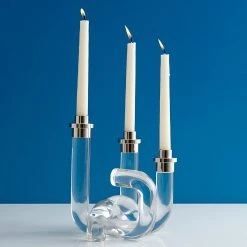 Jonathan Adler Candles & Candle Holders Pompidou Acrylic Candleholder