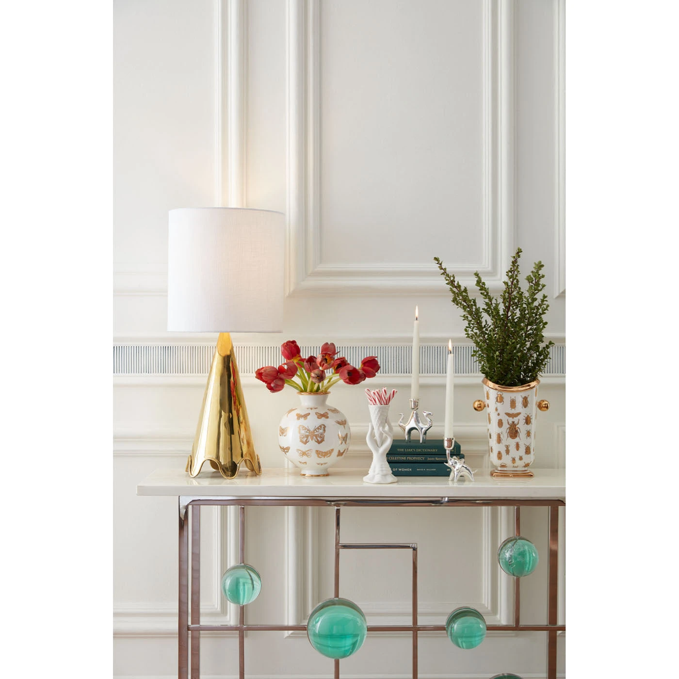 HO21_Globo_Fretwork_Console_Brass_Ripple_Table-Lamp_de264b7d-660c-40e1-8944-8d440ae745ee.jpg Jonathan Adler Silver-Plated Camel Candle Holder Candles & Candle Holders