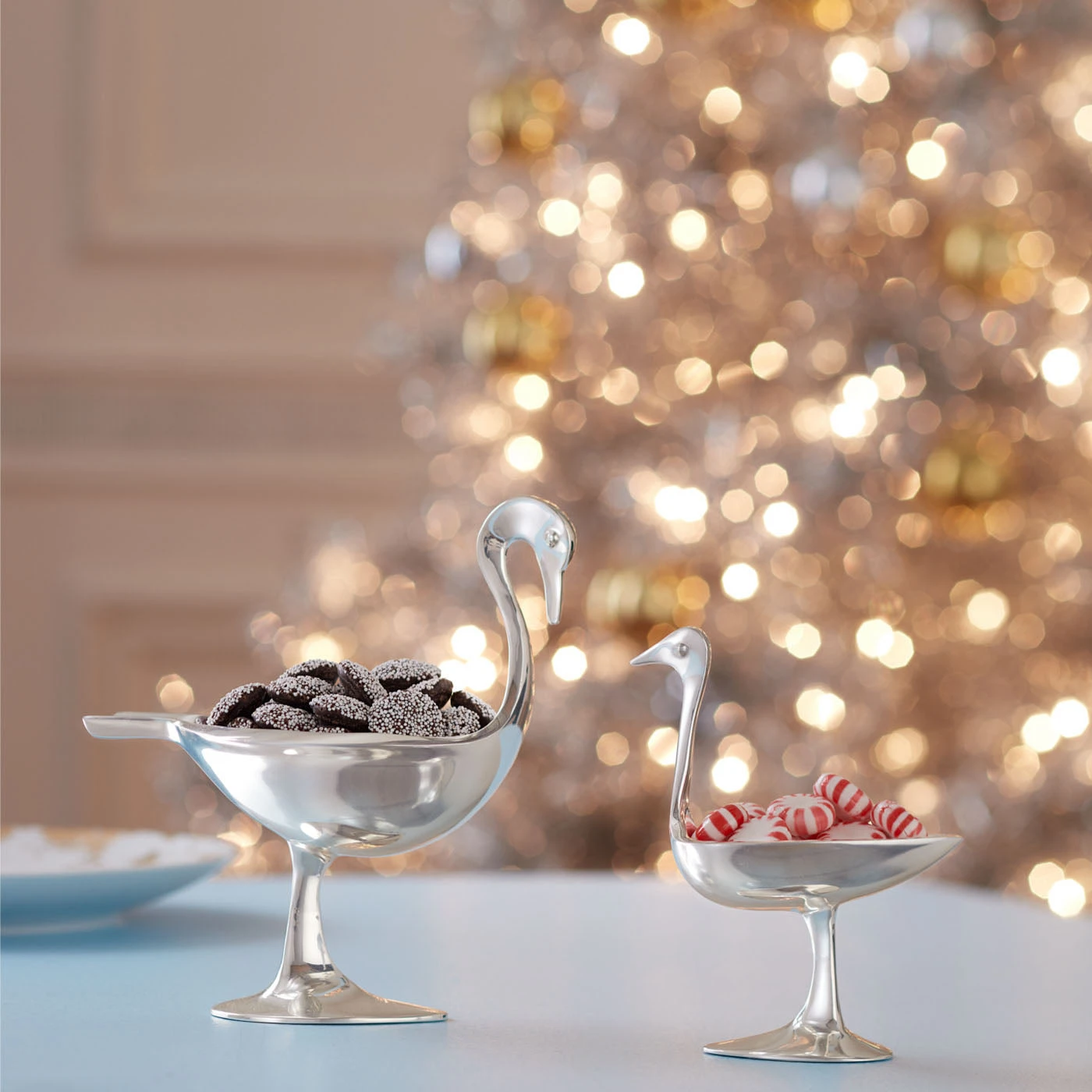 HO21_Silver-Plated_Birds_dc27d57e-884a-4d9f-bd78-7fa504be046a.jpg Jonathan Adler Medium Silver-Plated Bird Bowl Bowls
