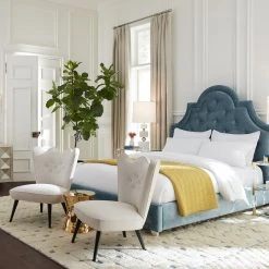 Jonathan Adler Woodhouse Queen Bed Beds & Headboards