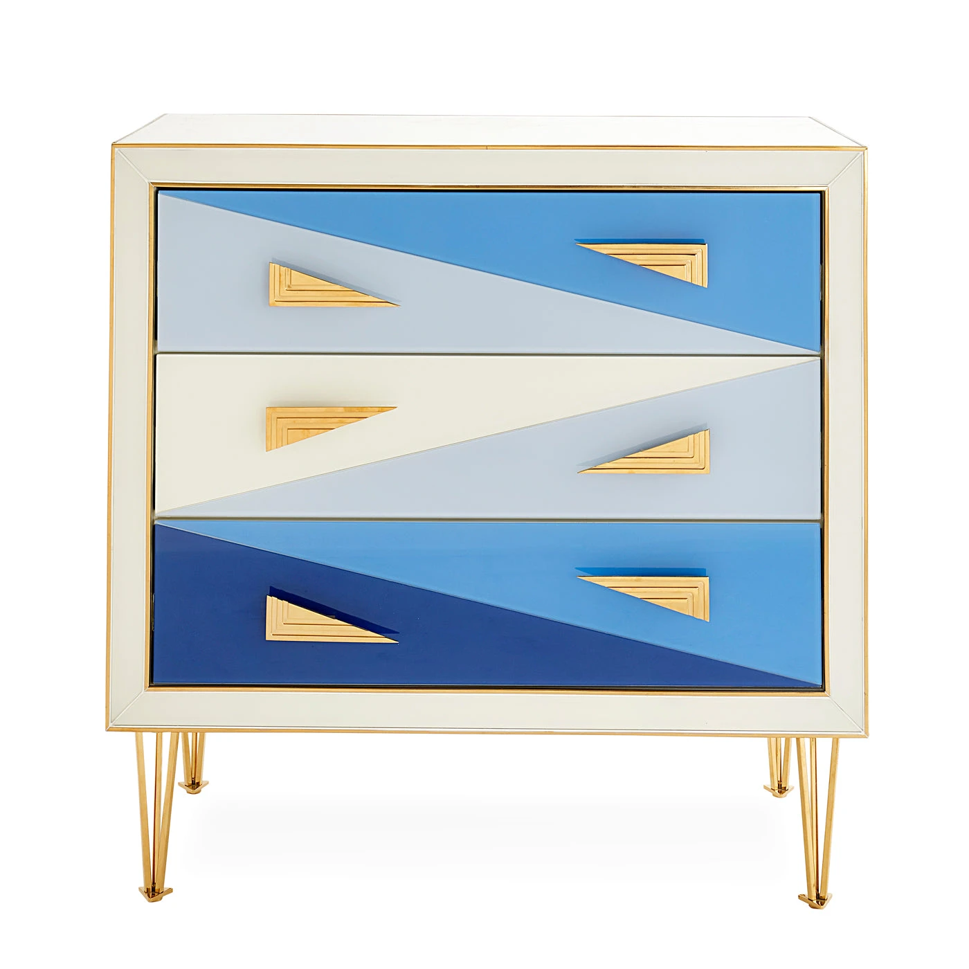 Harlequin_3DrawerChest_MultiBlue_a_496147bd-d751-4fcc-8ec8-9efa2fa009e2.jpg Jonathan Adler Harlequin Three-Drawer Chest Dressers & Chests