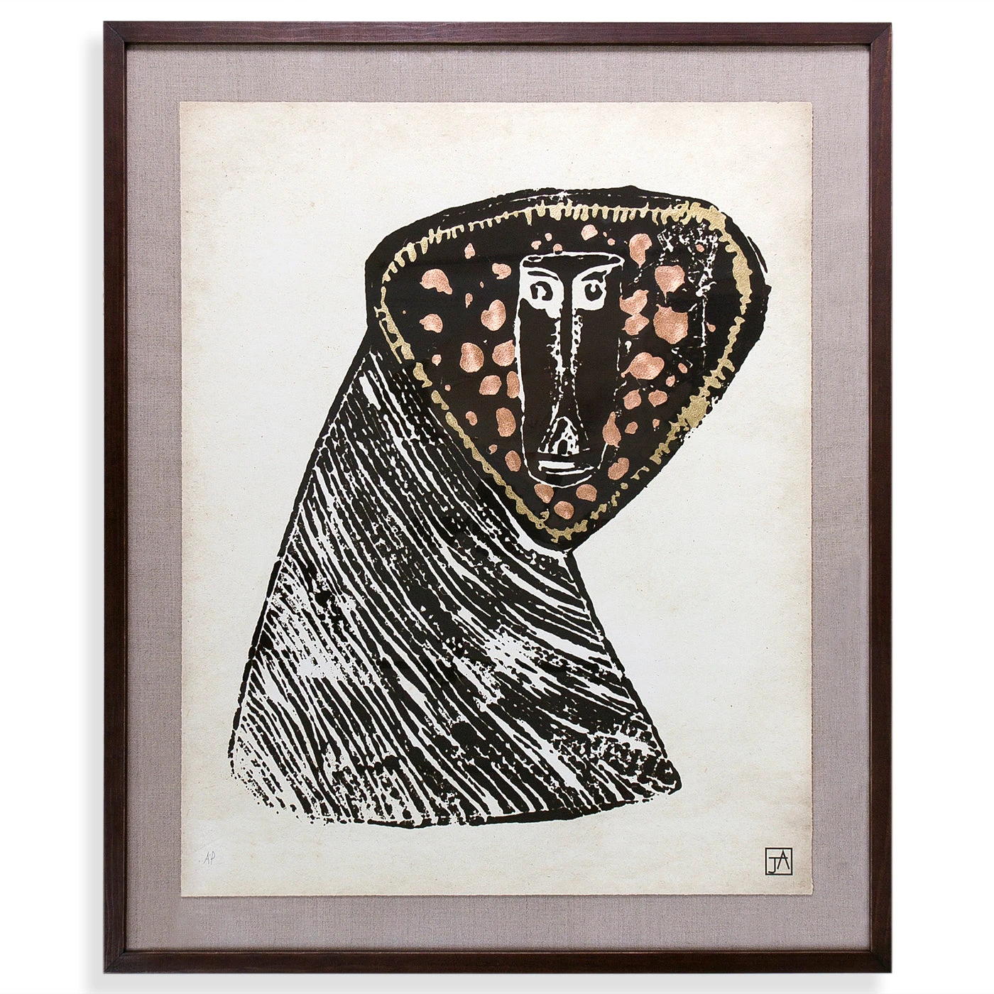 JAart_baboon_3e19928b-9649-4285-b71f-4a3c26ef0d9e.jpg Jonathan Adler Menagerie Baboon Limited Edition Giclée Print