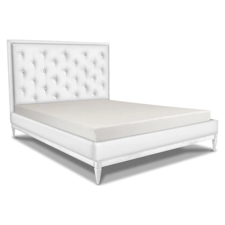 QueenLampertBed_FrontView_CustomDefault.jpg Jonathan Adler Lampert Queen Bed Beds & Headboards