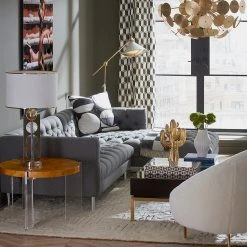 Jonathan Adler Baxter Chaise Sectional Left Arm Facing