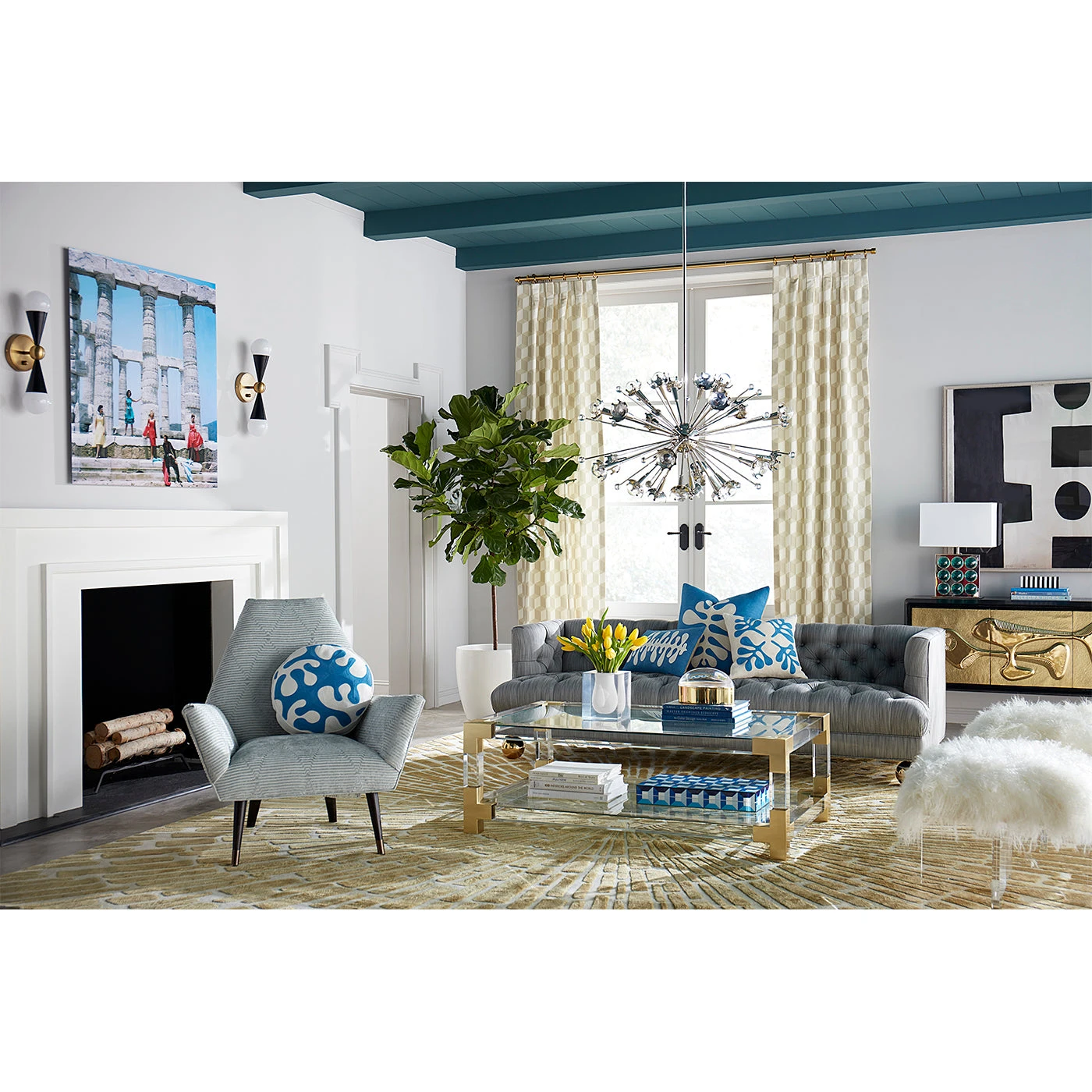 SP20_Baxter_T-Arm_Sofa_600b0927-af8f-410d-9914-46daf0ebba54.jpg Jonathan Adler Chandeliers Sputnik Chandelier