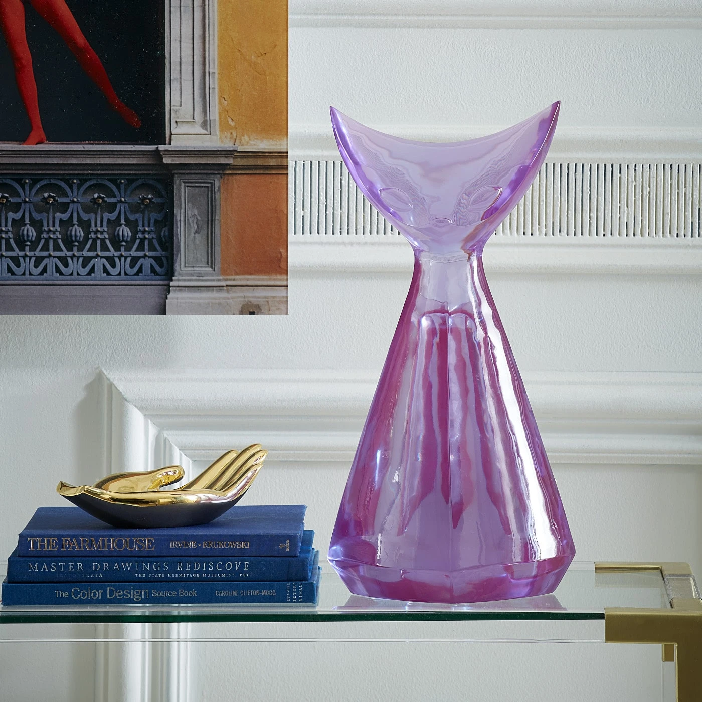 SP21_Acrylic_Siamese_Cat_cc48b8f1-02f7-44a5-8f28-18807aba7047.jpg Jonathan Adler Brass Hand Bowl All Décor