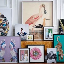 Jonathan Adler Print Warnicke Spoonbill 7 Jonathan Adler Print Warnicke Spoonbill