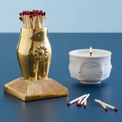 Jonathan Adler All Décor Brass Edie Match Strike