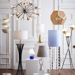 Jonathan Adler Caracas Tripod Floor Lamp Floor Lamps