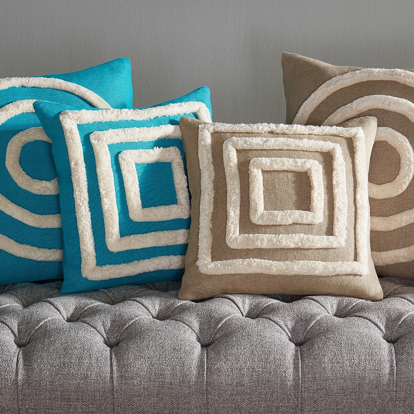 SP21_Pillows_Pimlico_74d96adf-7647-445f-b323-0c391ae8fe26.jpg Jonathan Adler Pimlico Bullseye Pillow All Décor