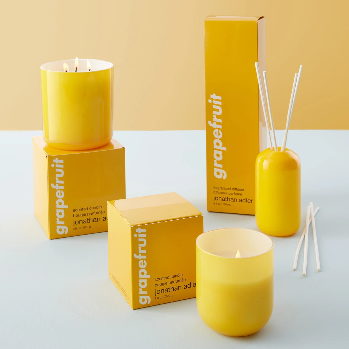 SP21_Pop_Grapefruit_Collection.jpg Jonathan Adler Bestsellers Grapefruit Pop Candle