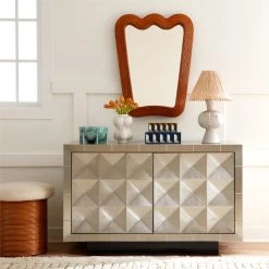 Jonathan Adler New Furniture Riviera Ripple Mirror