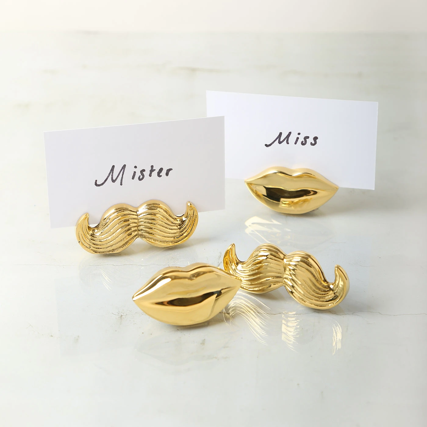 WN20_mr_mrs_muse_placecard_holders_b_webcrop.jpg Jonathan Adler Mr. & Mrs. Muse Place Card Holders