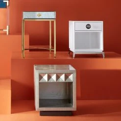 Jonathan Adler Side & Accent Tables Delphine Tall Side Table 6 Jonathan Adler Side & Accent Tables Delphine Tall Side Table