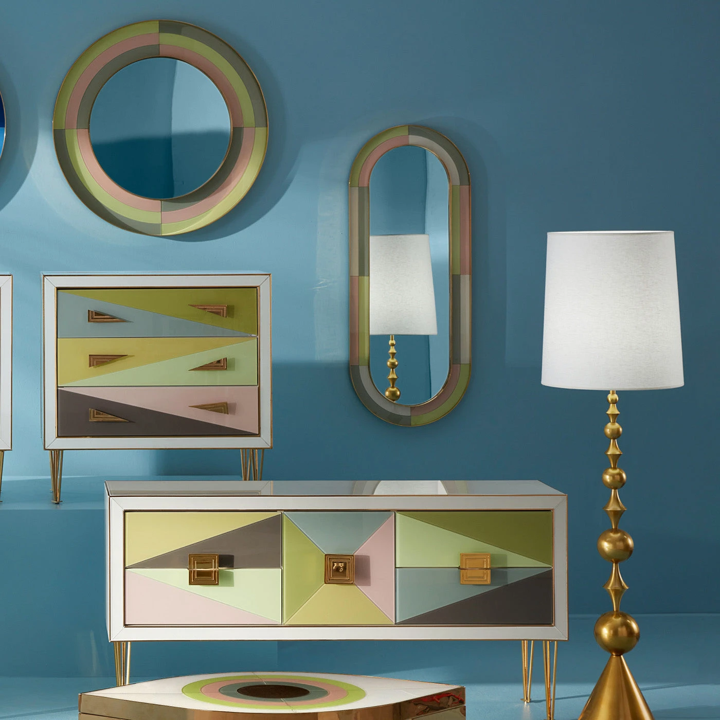 WN22_Harlequin_c_ed327a4a-fd40-4d3e-bb84-b07724789e1e.jpg Jonathan Adler Harlequin Three-Drawer Chest Dressers & Chests