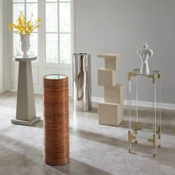 Jonathan Adler Side & Accent Tables Jacques Pedestal 7 Jonathan Adler Side & Accent Tables Jacques Pedestal