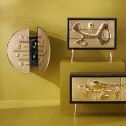 Jonathan Adler Bars & Bar Carts Reform Circle Bar