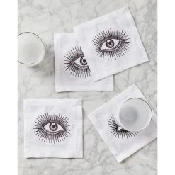 Jonathan Adler Eyes Cocktail Napkins Muse 4 Jonathan Adler Eyes Cocktail Napkins Muse