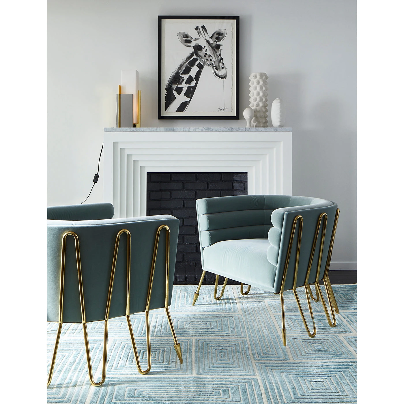 Web_JA_Spring17_Maxime_Club_Chairs.jpg Jonathan Adler Maxime Club Chair Chairs