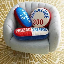 Jonathan Adler Prescription Prozac Pillow Bestsellers