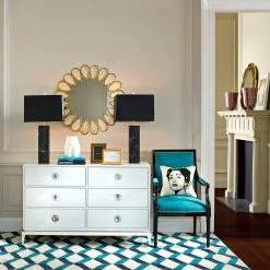 Jonathan Adler Lorenzo Reversible Peruvian Flat Weave Rug