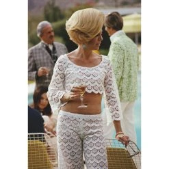 Jonathan Adler Slim Aarons "Helen Dzo Dzo Kaptur" Photograph Photography