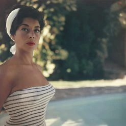 Jonathan Adler Photography Slim Aarons "Francine Brandt" Photograph