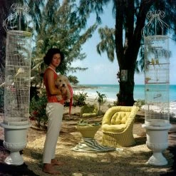 Jonathan Adler Slim Aarons “Gloria Schiff” Photograph Photography