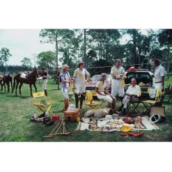 Jonathan Adler Slim Aarons "Polo Party" Photograph Photography