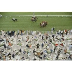 Jonathan Adler Photography Slim Aarons "Racing At Baden Baden" Photograph