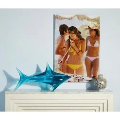 Jonathan Adler Giant Acrylic Shark Decorative Objets