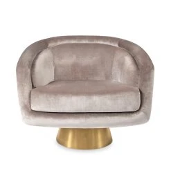 Jonathan Adler Bacharach Swivel Chair Chairs