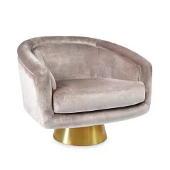 Jonathan Adler Bacharach Swivel Chair Chairs