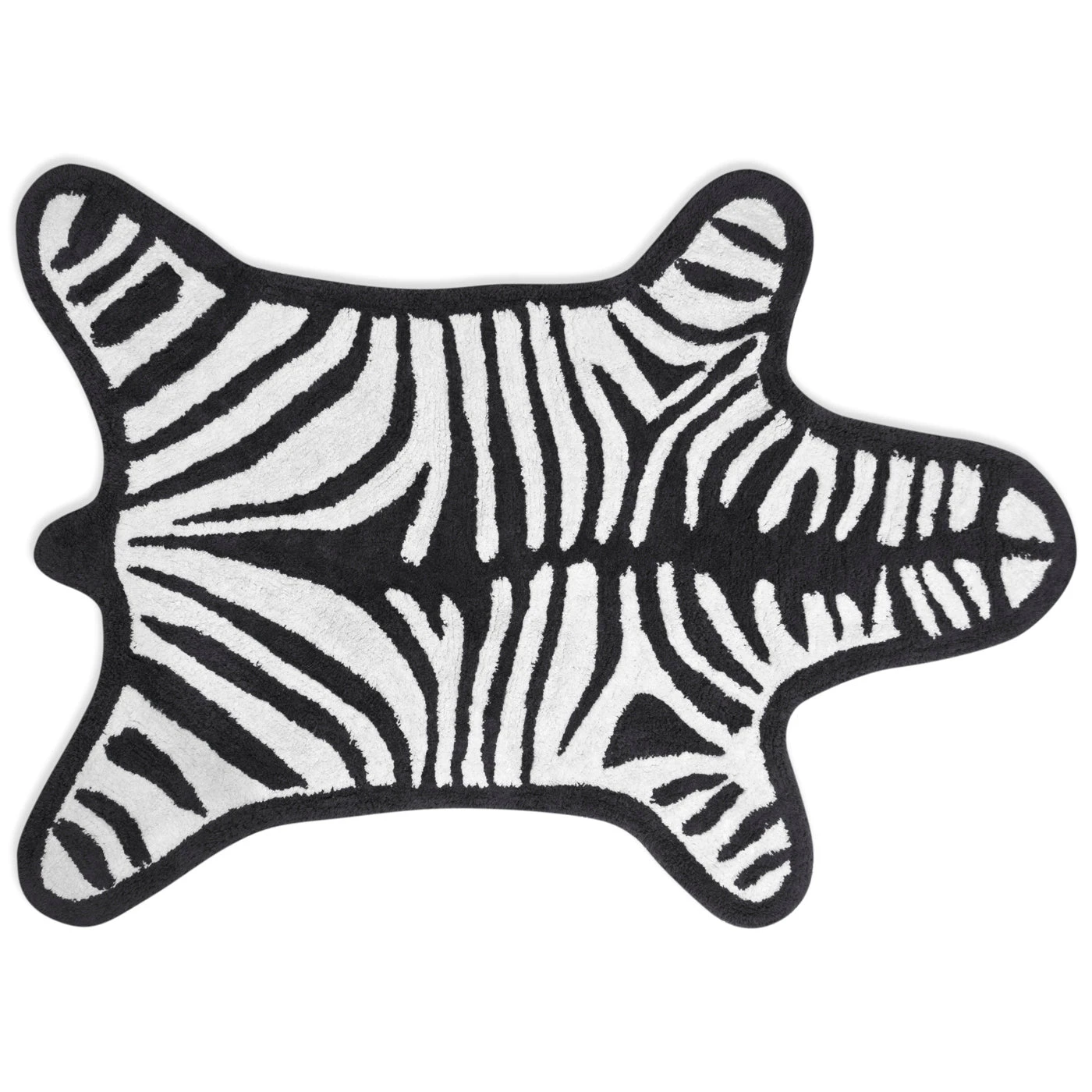 bathrug_zebra_b_a.jpg Jonathan Adler Bath Accessories Reversible Zebra Bath Mat